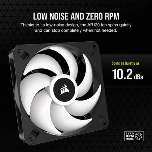 Corsair iCUE AR120 Digital RGB 120mm PWM Cabinet Fan (Triple Pack)